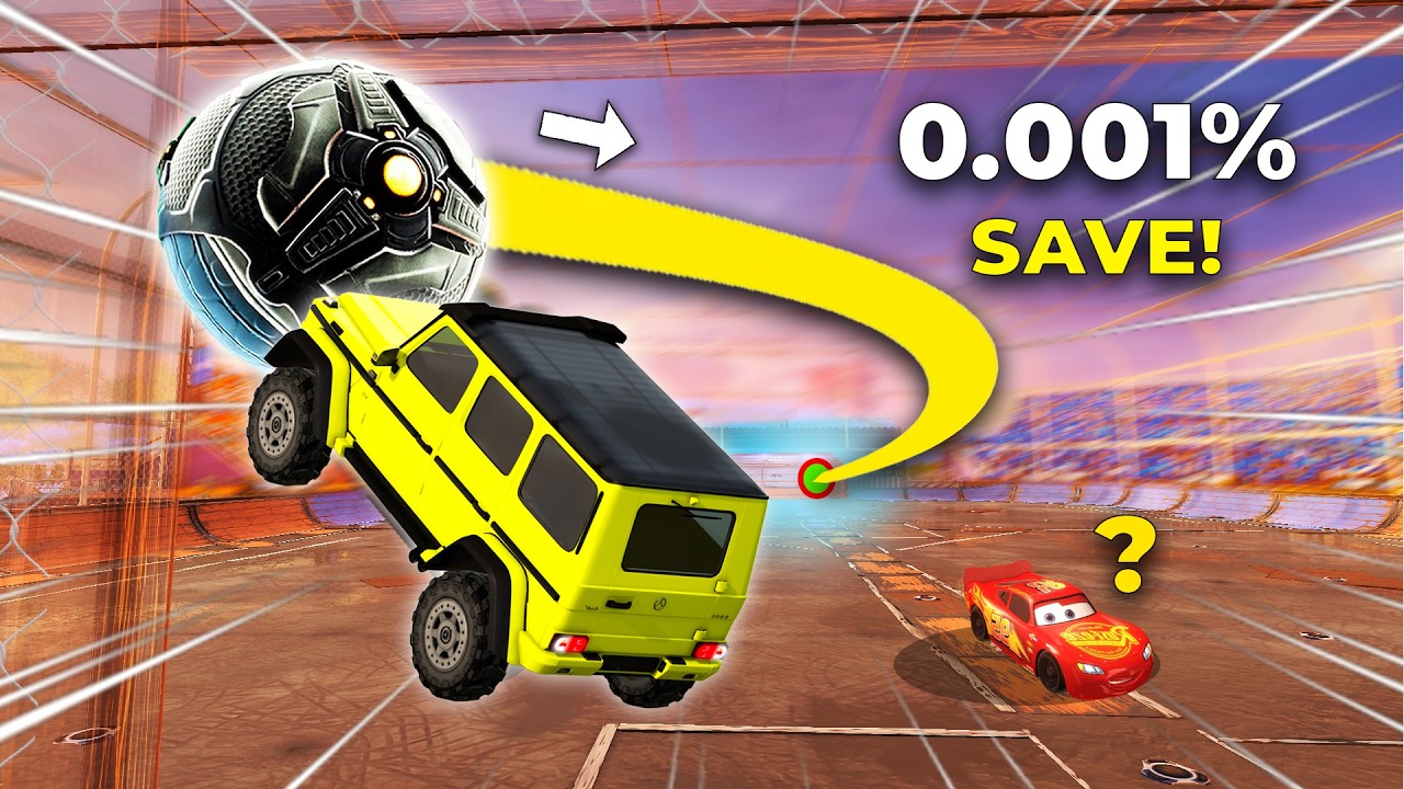1 in 1,000,000 Moments in Rocket League! #57 (TOP 100)