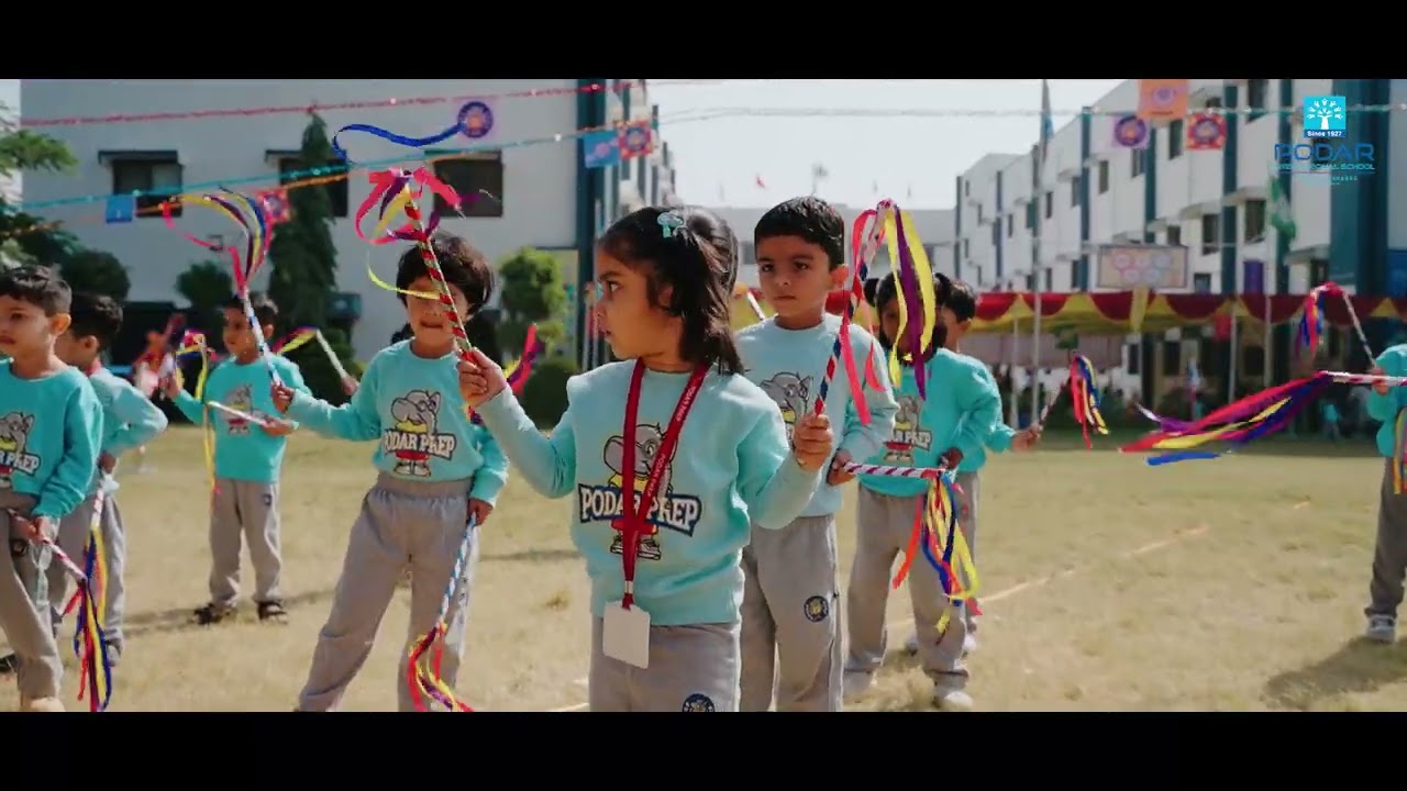 Podar International School Yavatmal-Annual Sports Meet 2025 | Nursery, Jr. KG & Sr. KG Highlights