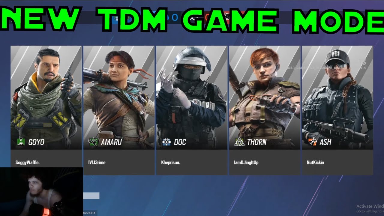 Playing The New TDM Game Mode In Siege