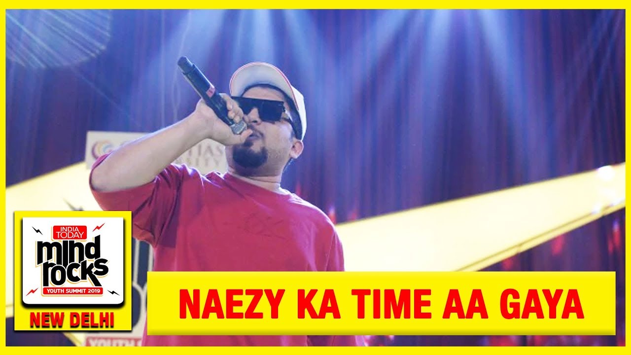 Rap Sensation Naezy At India Today Mind Rocks 2019 | #MindRocks19