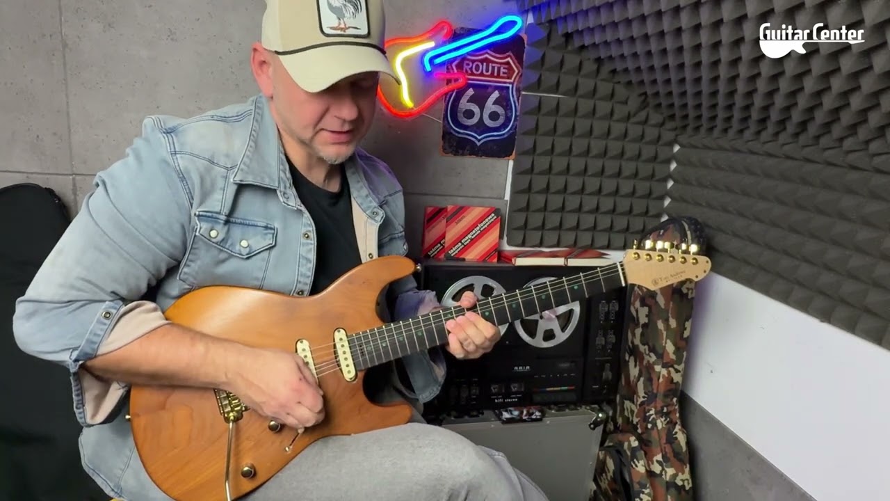 Prosta zagrywka bluesowa w tonacji durowej cz. 205 | TV Guitar Centerl