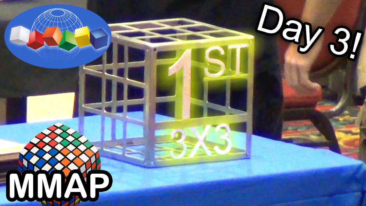 2013 Rubik's Cube World Championship FINALS (Day 3!)