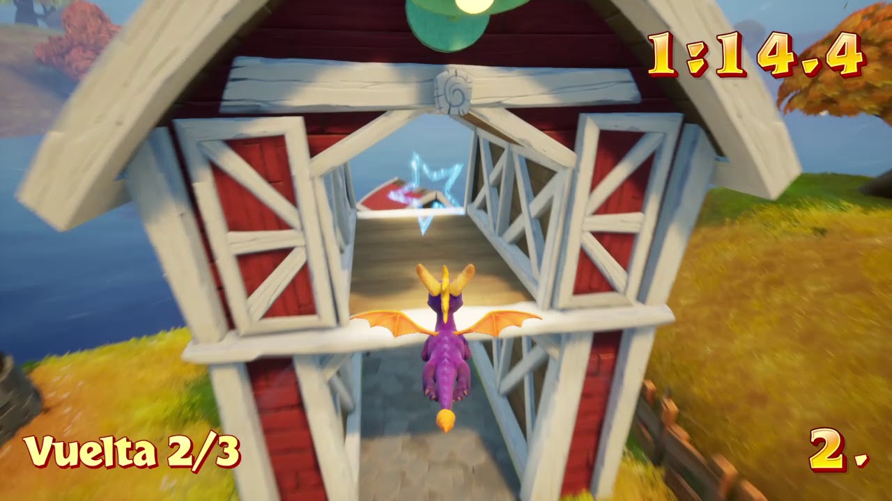 Spyro Reignited Trilogy (Year of the Dragon) - Ruta continental || Aviones a la carrera