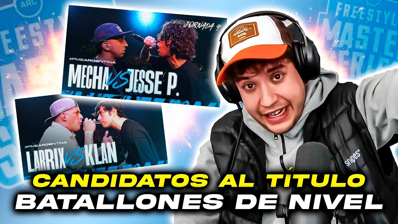 🇦🇷♥️LARRIX Y MECHA ESTÁN EN SU PRIME ♥️🇦🇷LARRIX vs KLAN Y MECHA vs JESSE P. FMS ARGENTINA J03