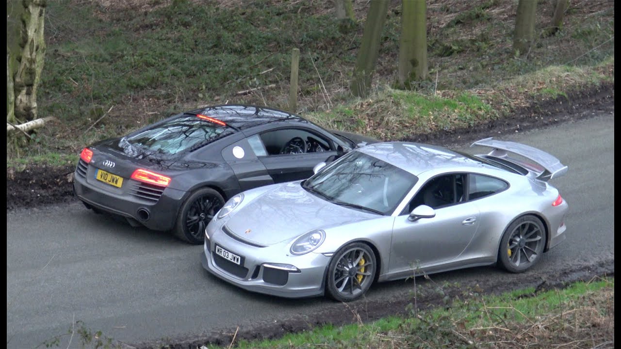991 GT3 VS R8 V10 Plus