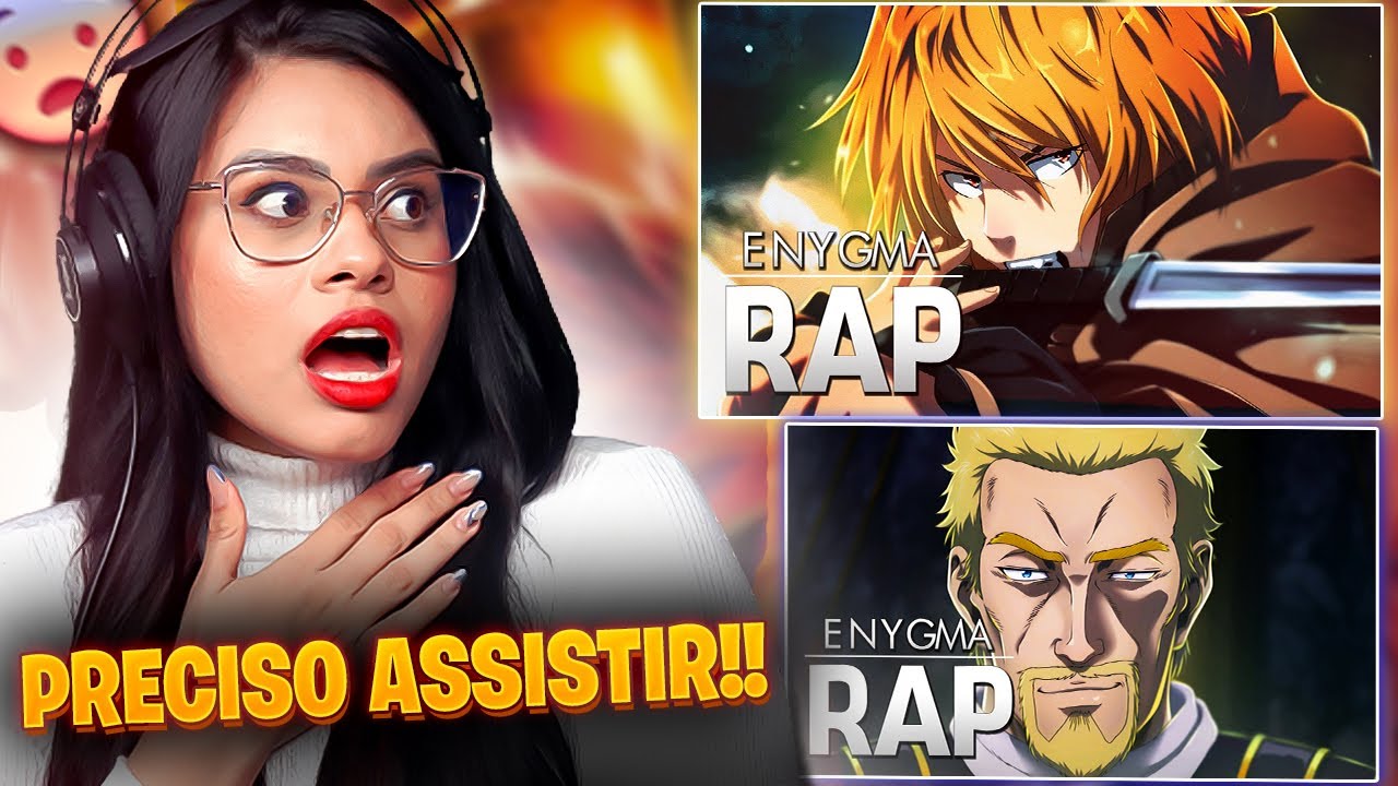 CONHECENDO VINLAND SAGA!! 😱 Rap do Thorfinn  &  Rap do Askeladd | Enygma
