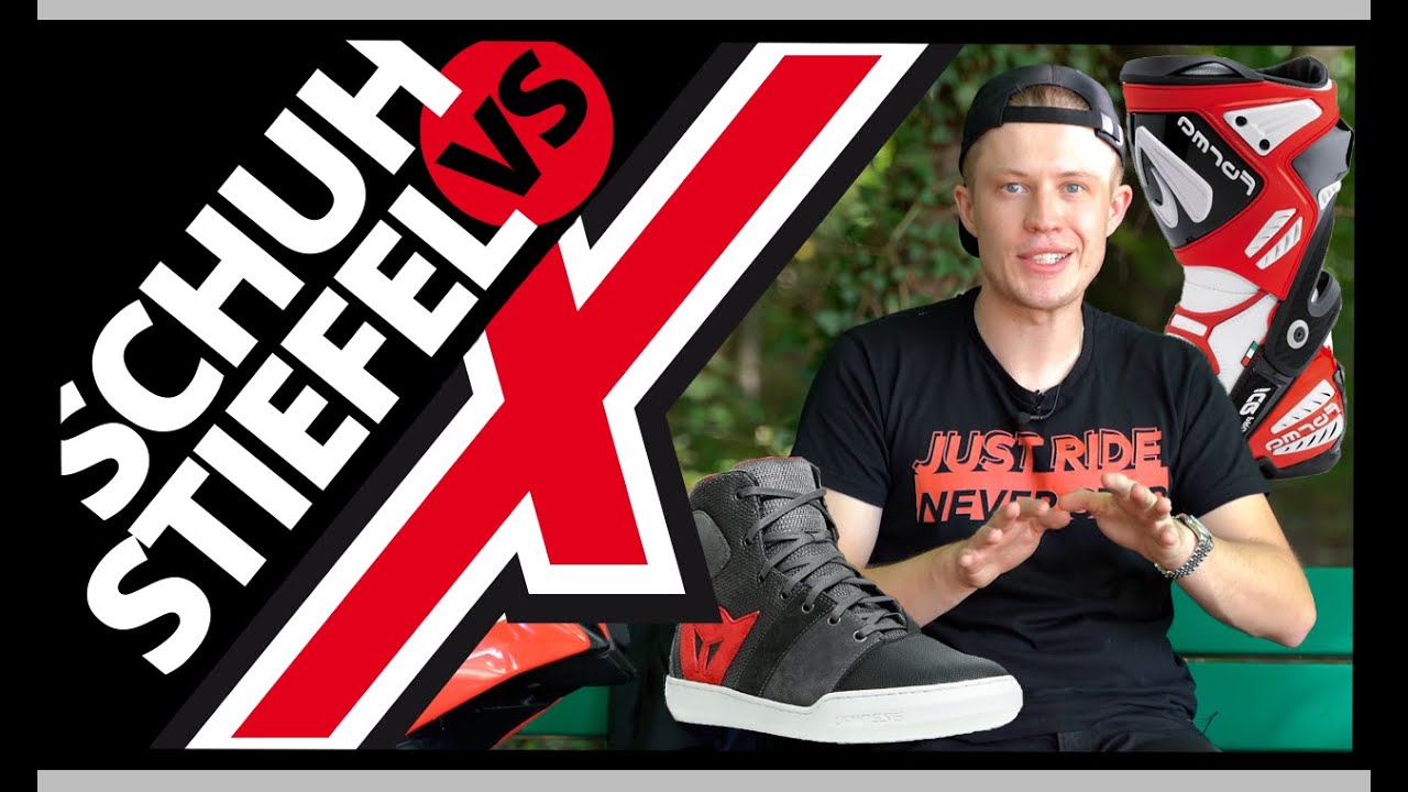 MOTORRADSTIEFEL vs. MOTORRADSCHUH 🥾 warum das richtige Schuhwerk so wichtig ist! ❌ @HelmexpressTV