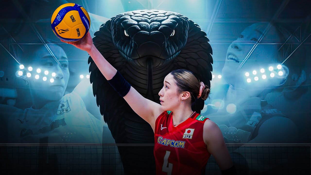 Cobra Style Serve by Mayu Ishikawa 石川 真佑 | Crazy Volleyball Serve !!!