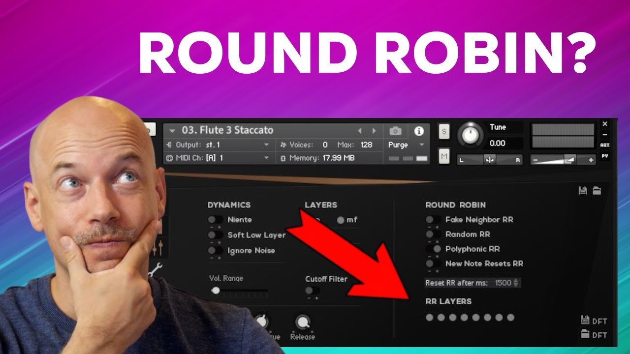 Was bedeutet Round Robin bei Sample Libraries?
