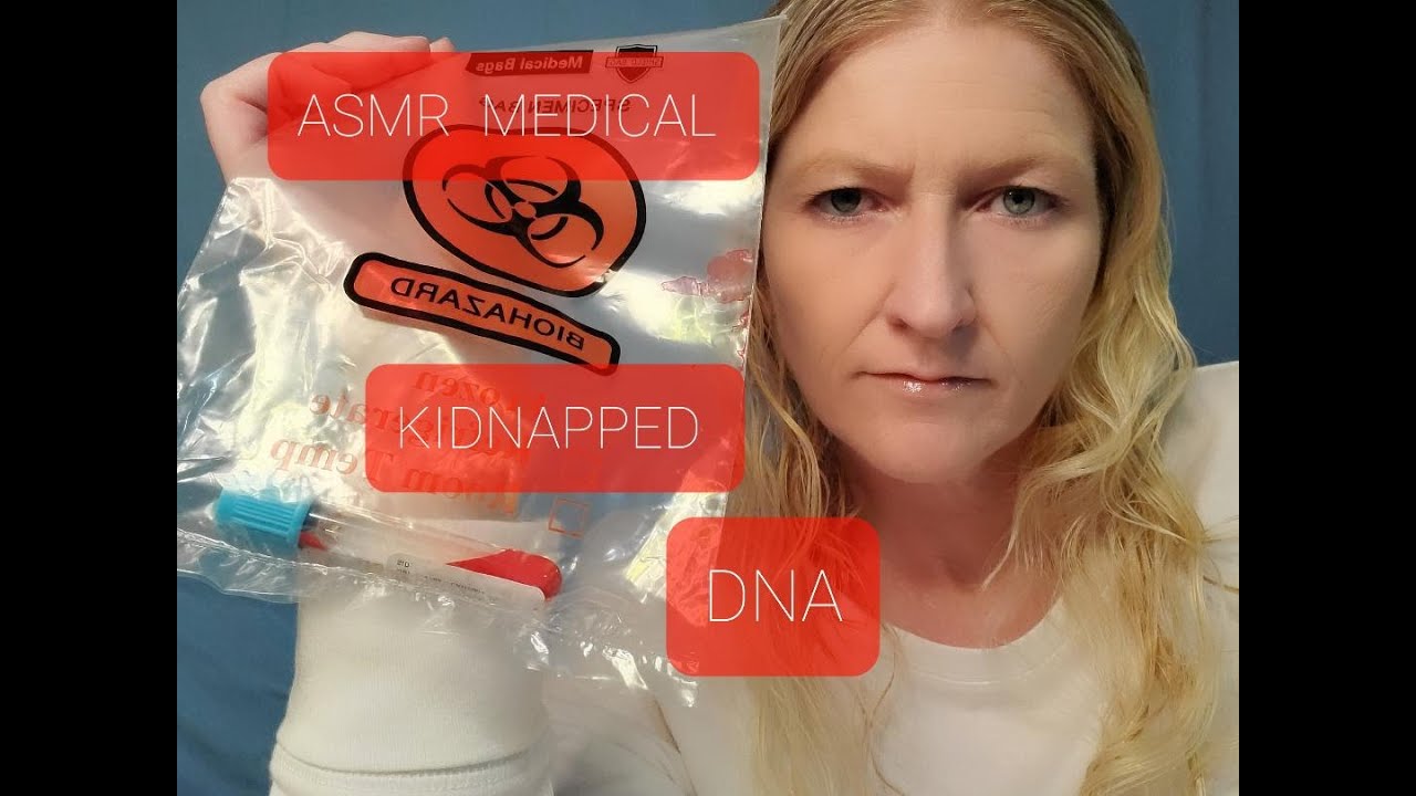 ASMR Kidnapped for your DNA [REAL MEDICAL TOOLS]