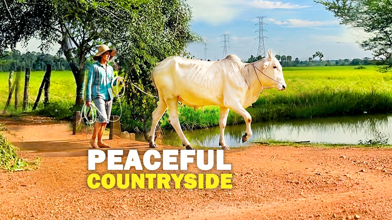 Happy Morning in the Rice Fields Deep Relaxation and Peaceful Ambience