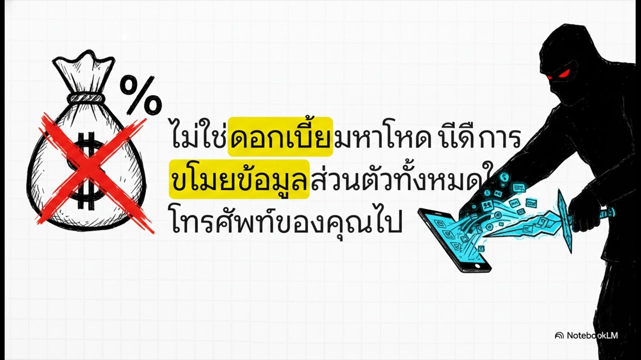 แอปให้กู้เงินเถื่อน