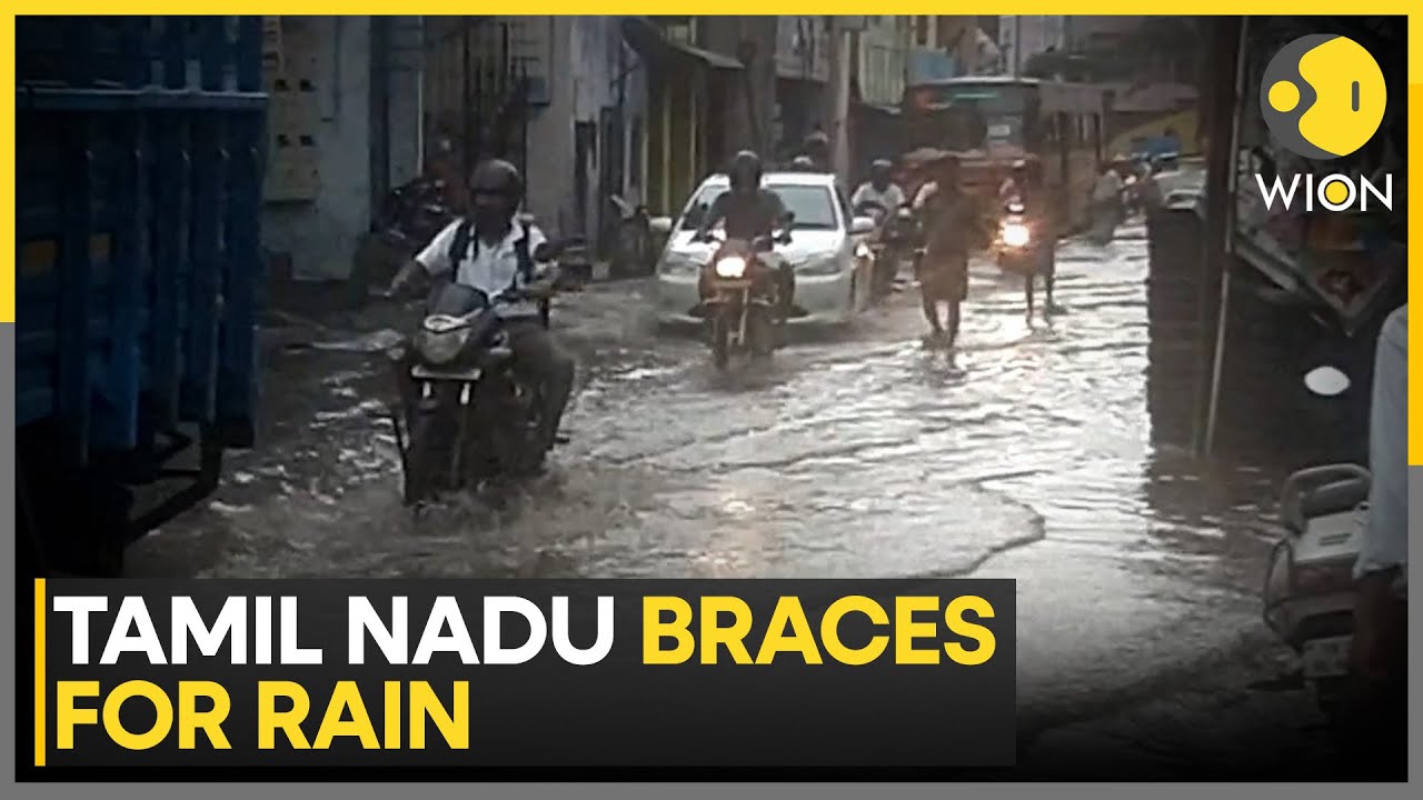 Tamil Nadu Braces for More Rainfall:  IMD Issues Yellow Alert for Chennai | WION