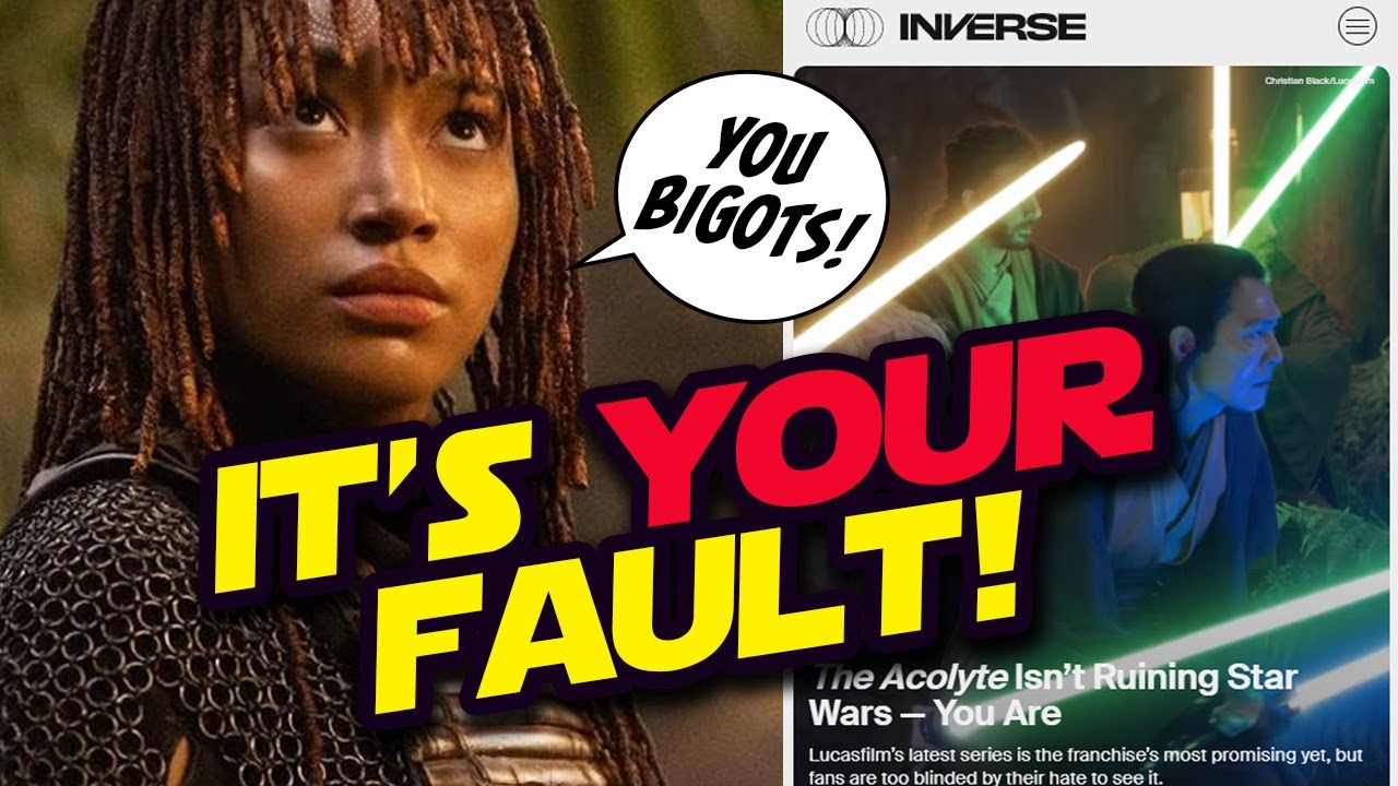 The Acolyte Didn't Ruin Star Wars... YOU DID! Media Blames Fans AGAIN!