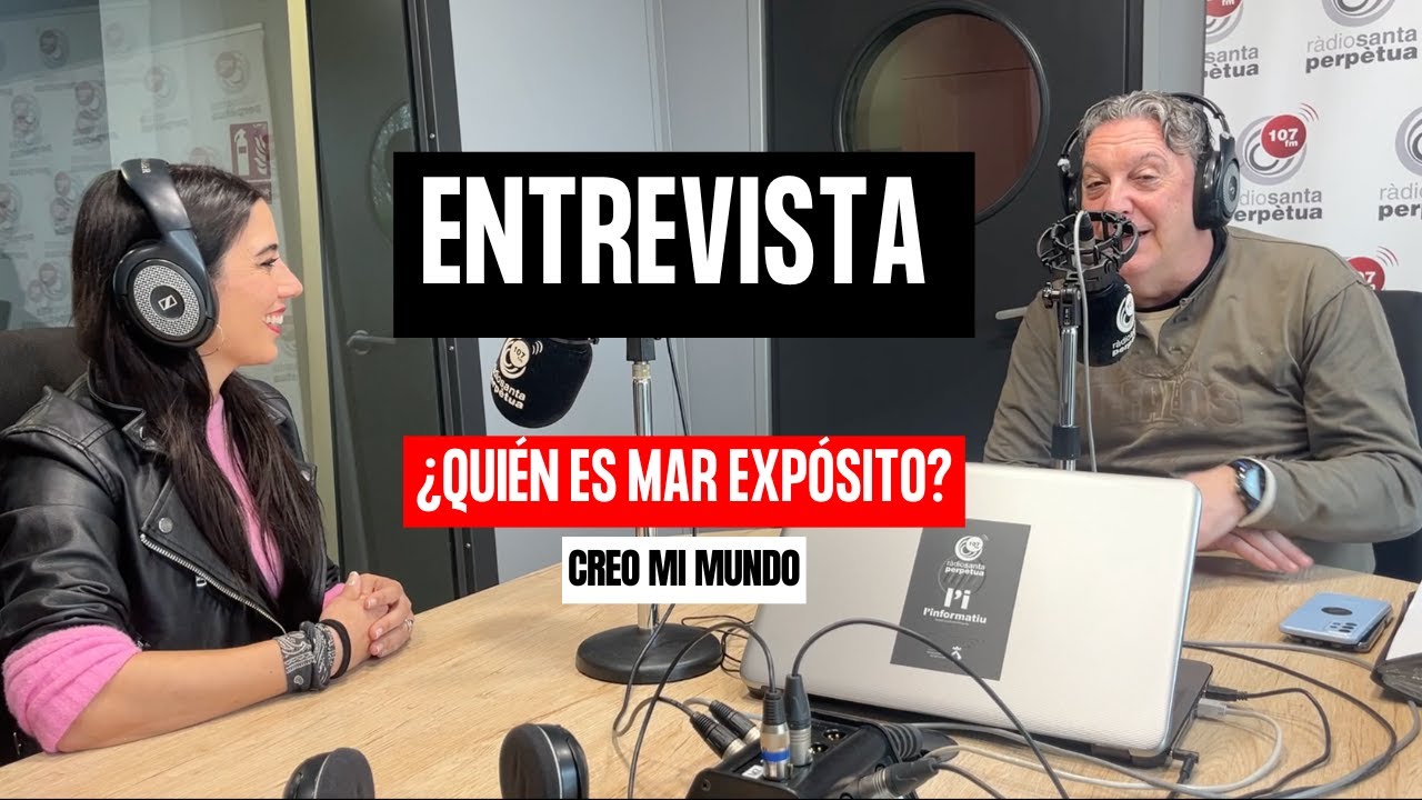Mar Expósito 🎙 Nos presenta “Creo mi Mundo” y habla de su recorrido como artista | Musicalitza’t