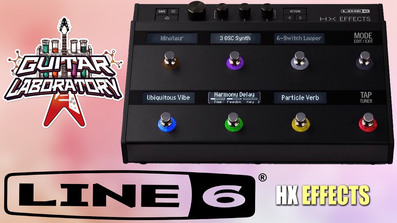 Гитарный процессор Line 6 HX Effects. 4 года - как впечатления?