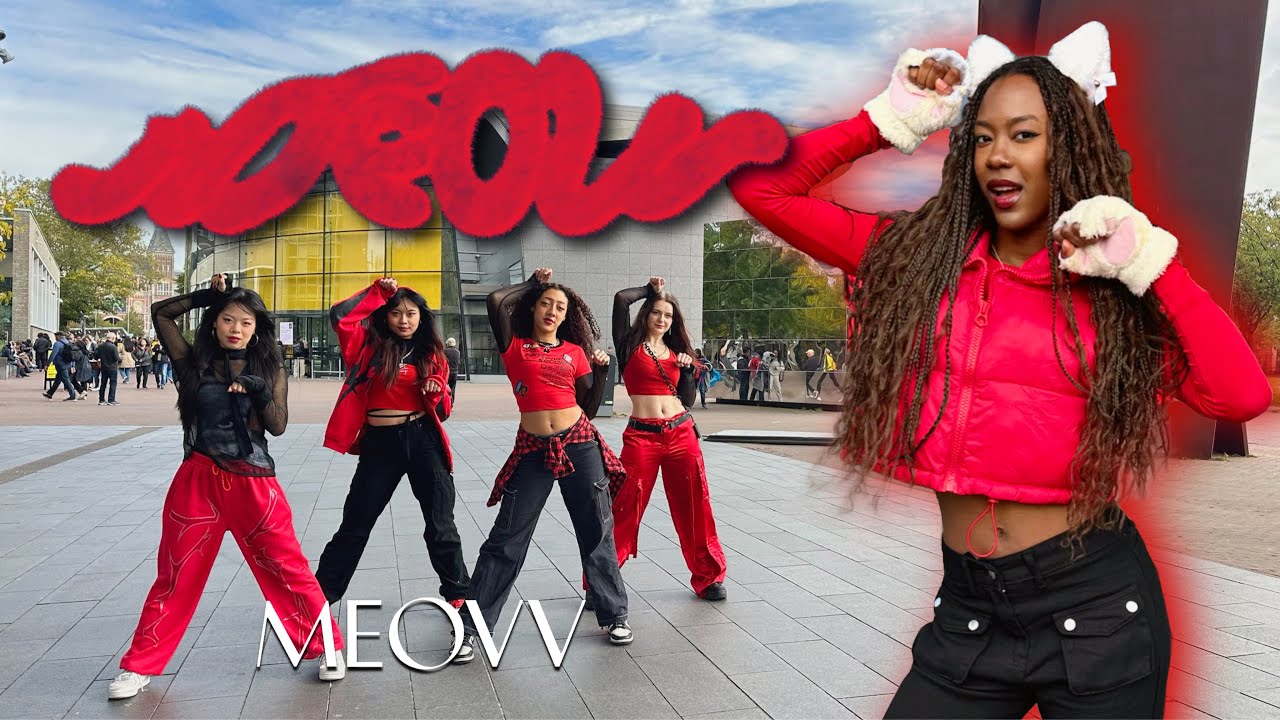 [KPOP IN PUBLIC | ONE TAKE] MEOVV (미야오) - 'MEOW' Dance Cover by ABM Crew, The Netherlands