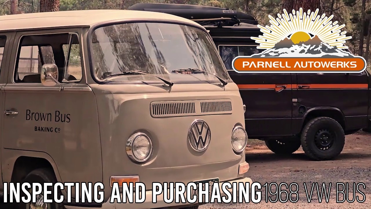 Предпродажный осмотр автобуса VW 1968 года &mdash; @parnellautowerks Эпизод 1. Volkswagen Type 2 с возд...