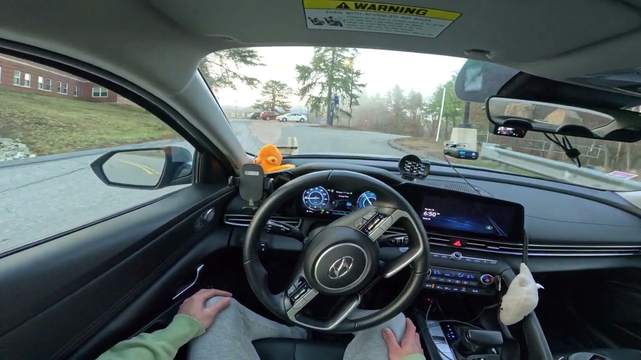 Self Driving? Comma 4 AI Drives Hyundai Elantra