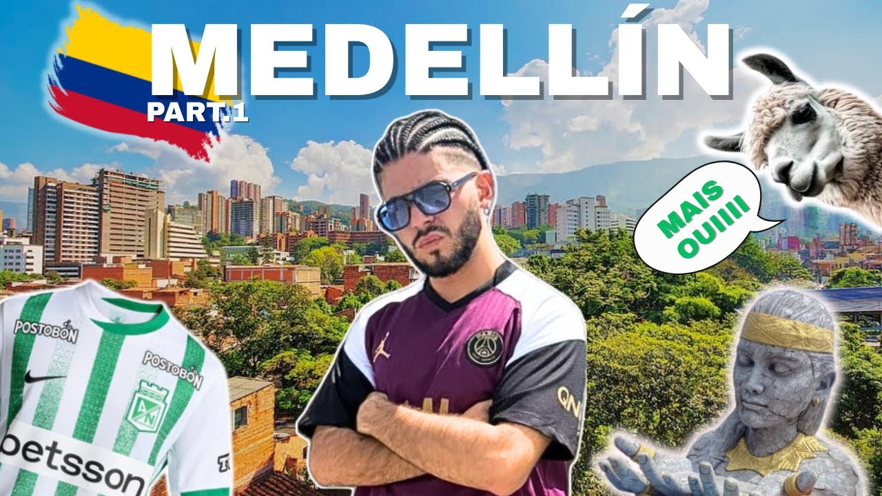 🇫🇷UN FRANCAIS VS 50 COLOMBIENNES A MEDELLIN🇨🇴 PT.1 - VLOG COLOMBIE 