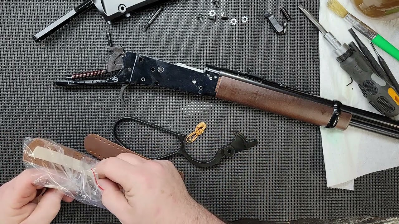 Large Loop Lever Install Henry .22 model H001