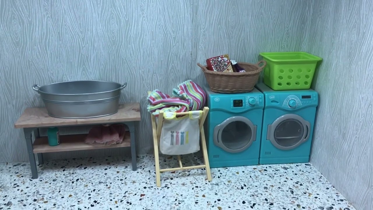 Taylor’s Dollhouse Laundry Day