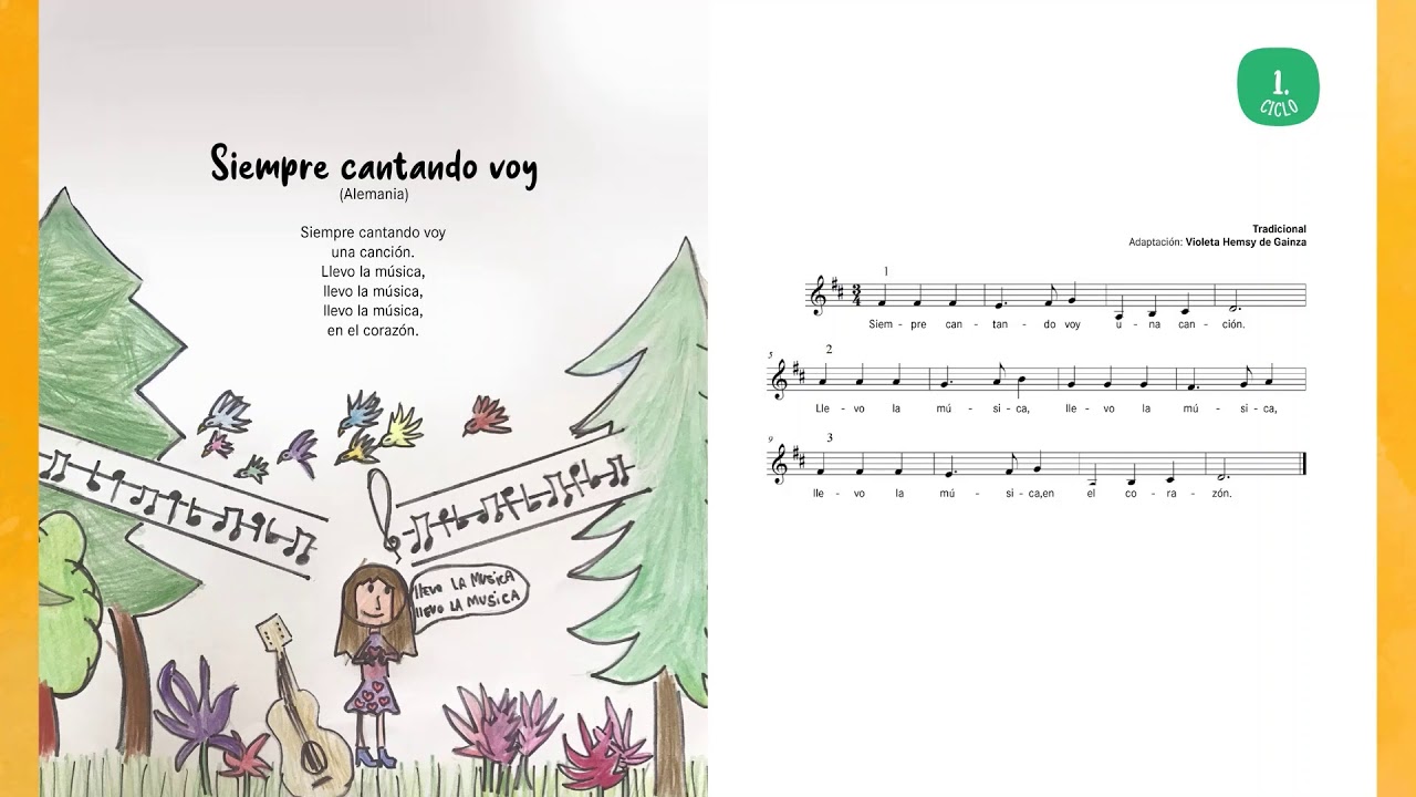 26 Siempre cantando voy
