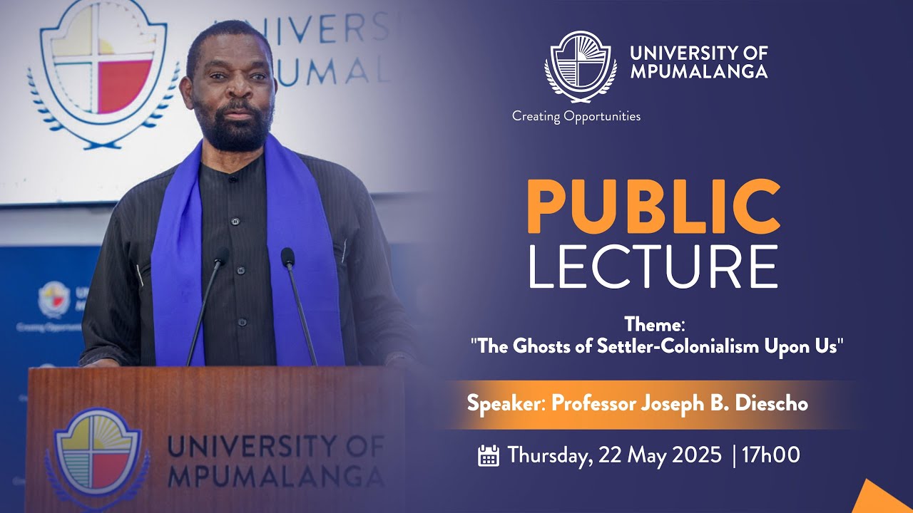 Public Lecture: Professor Joseph B. Diescho