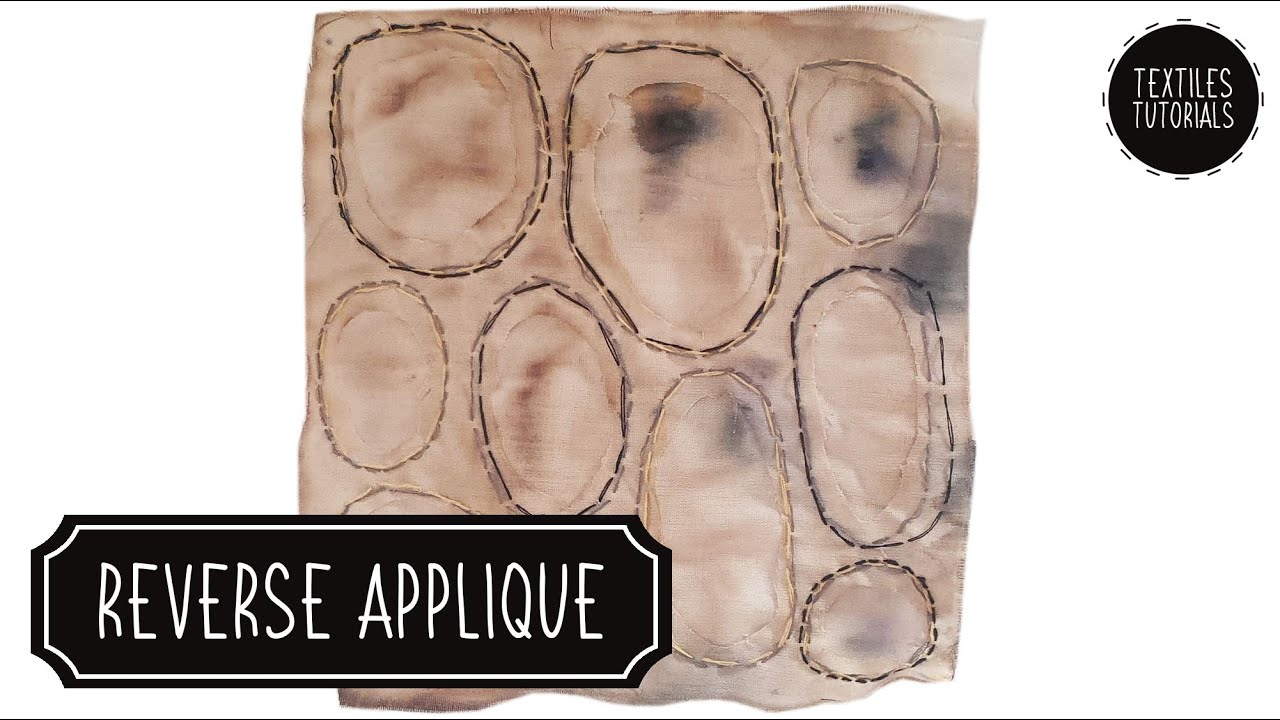 Reverse Applique - Fabric Manipulation Techniques - Textural Textiles