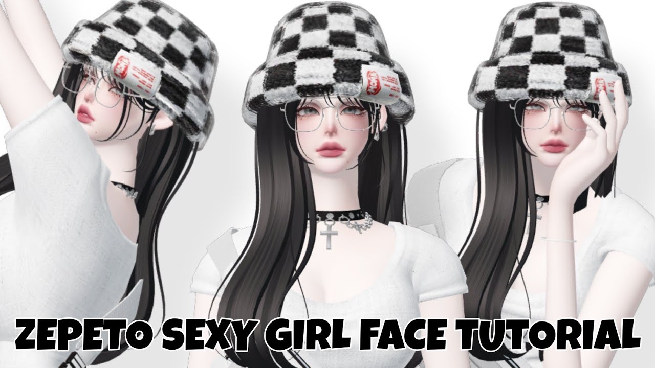Zepeto : Sexy girl face ep.35 สอนโมหน้าผู้หญิงเซ็กซี่ tutorial face zepeto