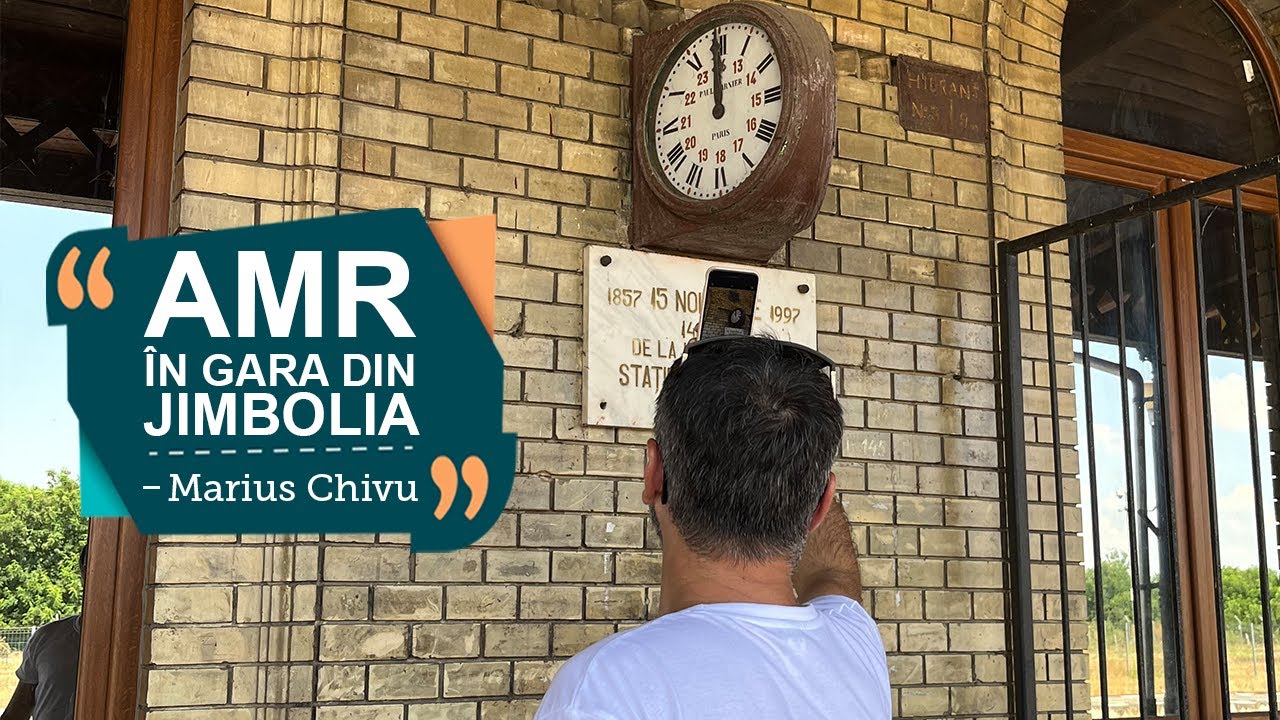 AMR în gara din Jimbolia - Treasure Games România - Banat - POTECAȘII – Răzvan Moței și Marius Chivu