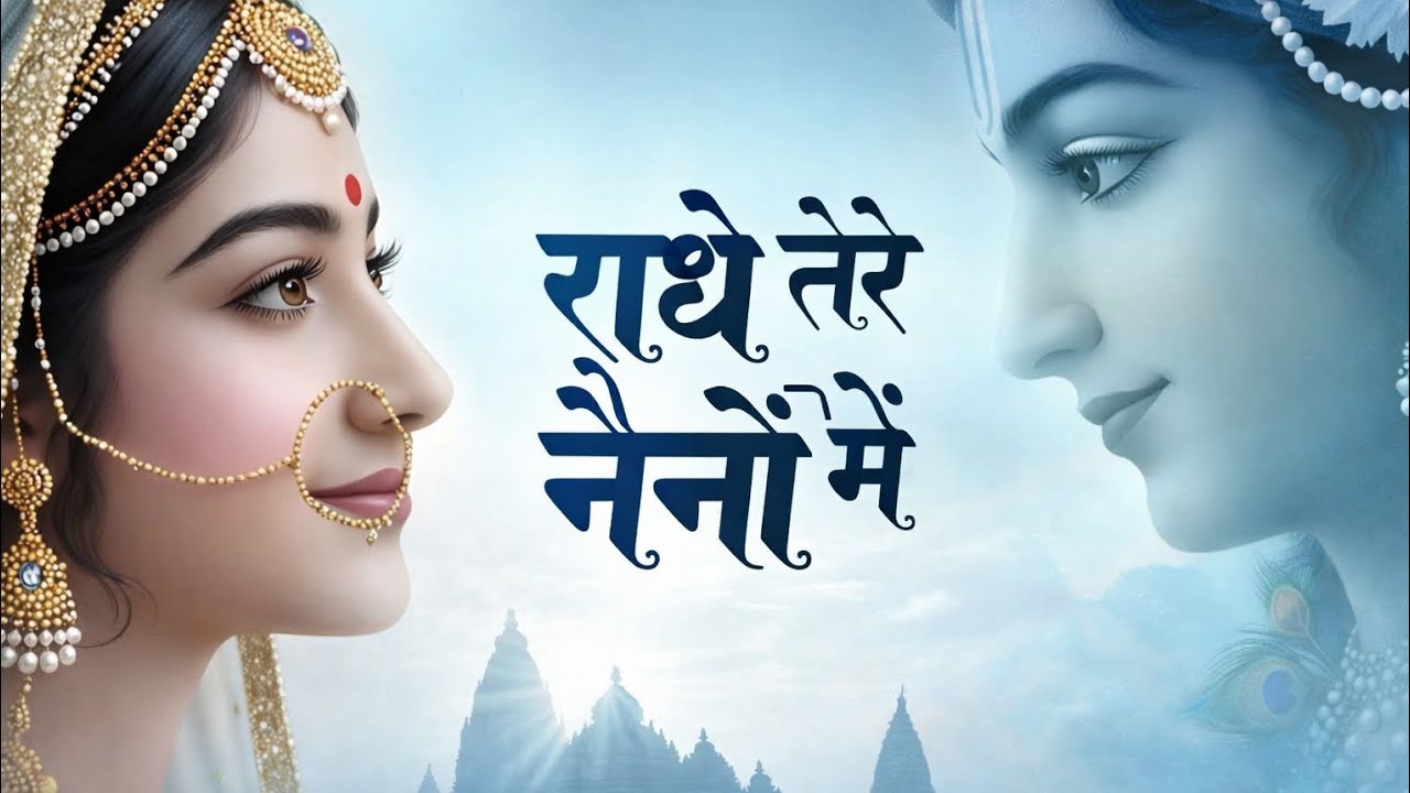 राधे तेरे नैनो मे 🌺 | New Radha Krishna Bhajan 2026 | AA bhajan song | Morning bhajan song