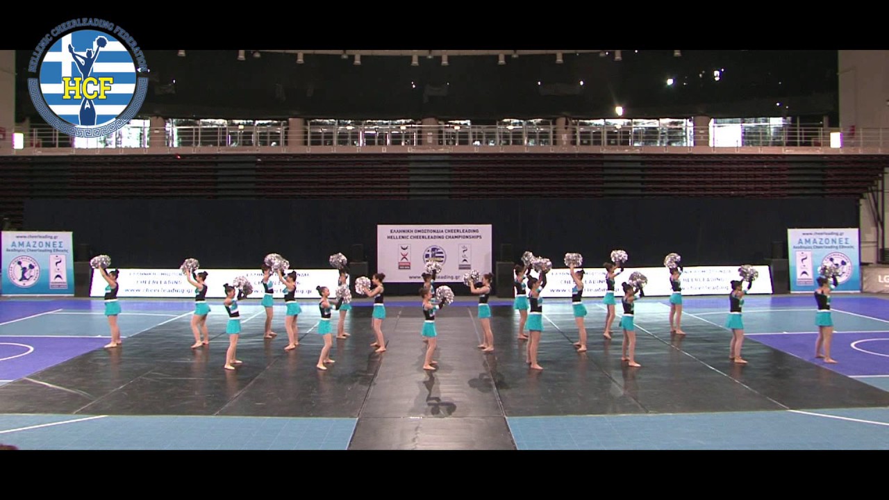 28. TEENS / TEAM FREE STYLE POM /  &Alpha;&Mu;&Alpha;&Zeta;&Omicron;&Nu;&Epsilon;&Sigma; - HELLAS CHEERLEADING UNION