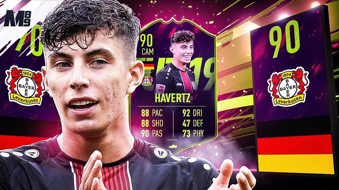 FIFA 19 FUTURE STAR HAVERTZ REVIEW | 90 FUTURE STAR HAVERTZ PLAYER REVIEW | FIFA 19 ULTIMATE TEAM