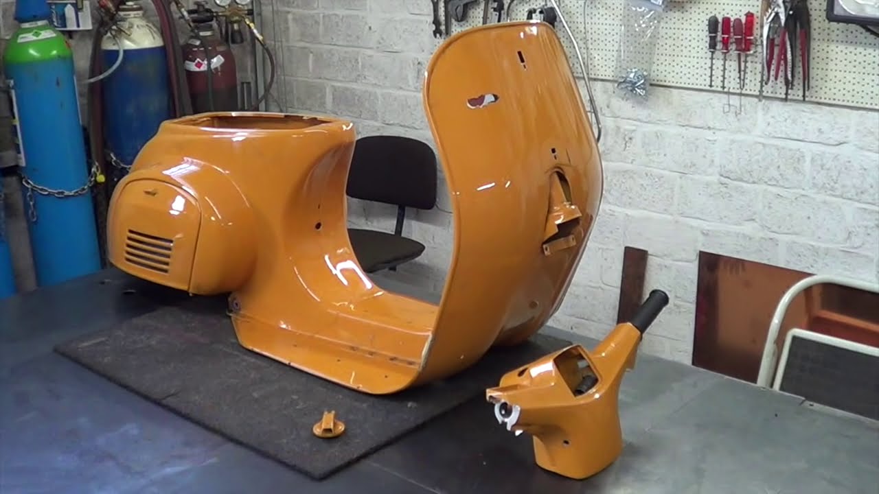Vespa Restauration, Backenverbreiterung, Schweißkurse und Oldtimer Seminare bei MOBYLAS,