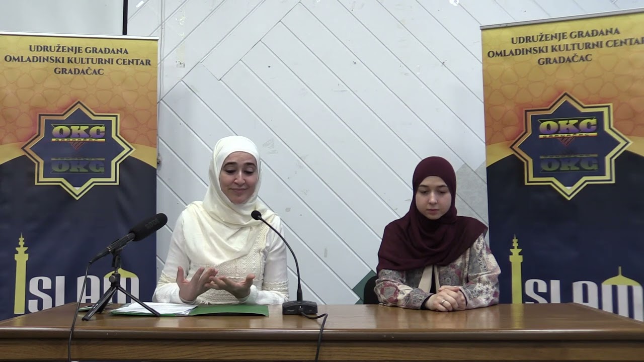 Ishrana u Kur'anu - Predavanje za žene - hafiza mr. Lejla Boškailo