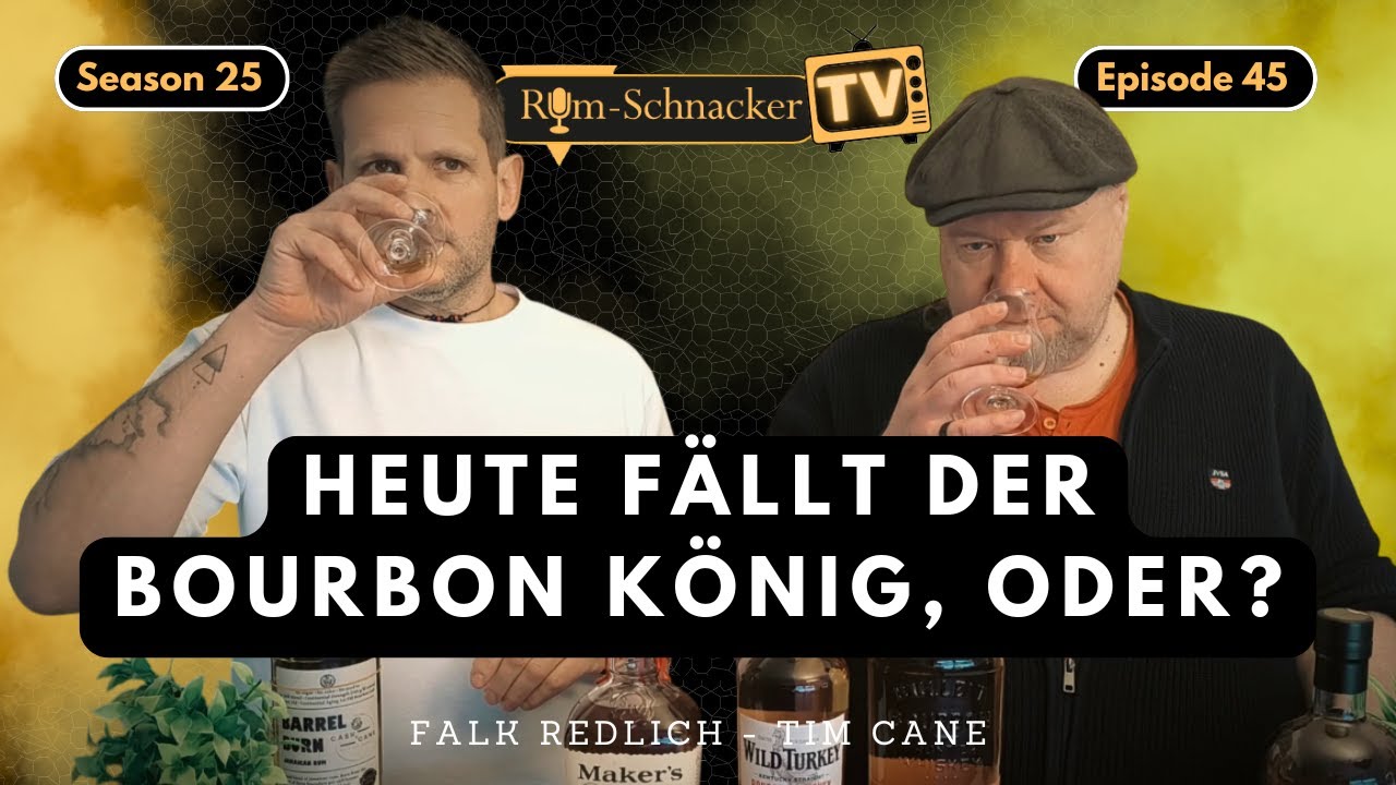 #2545 🫅🏽 Bourbon Whiskey Duell: Wer schl&auml;gt den Champion Makers Mark? Wild Turkey oder Bulleit?