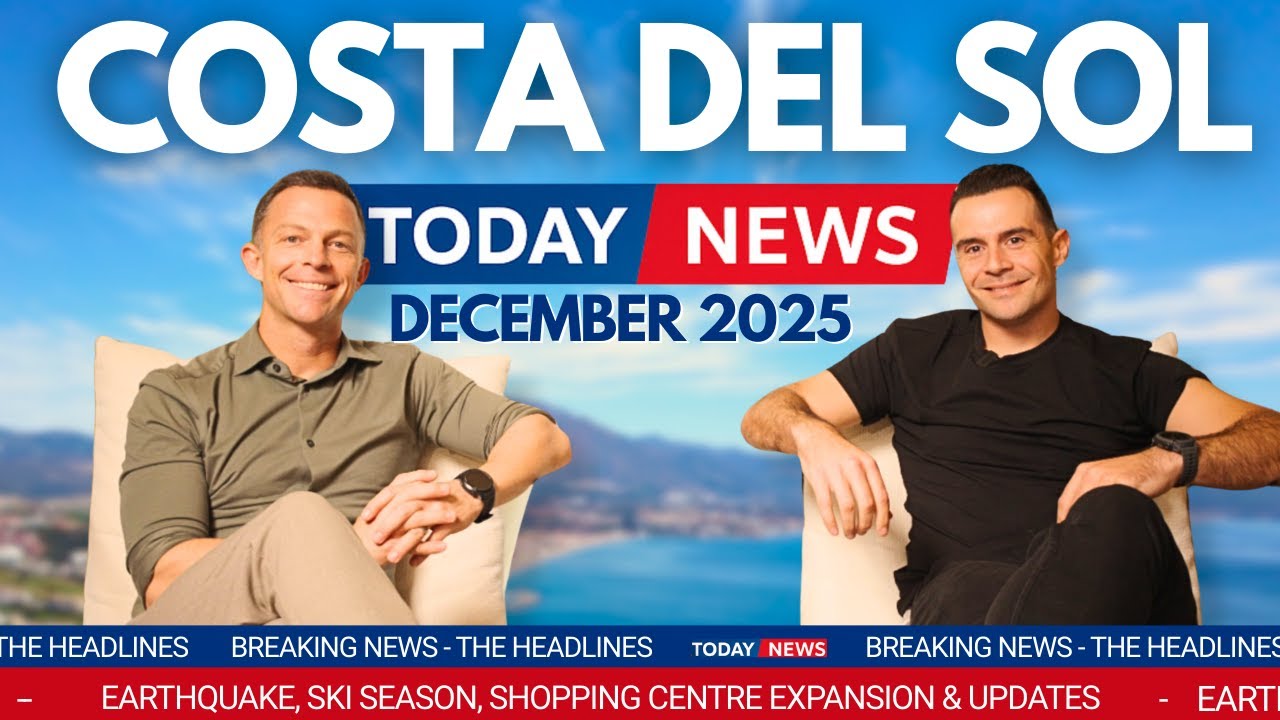 Costa del Sol Today | Earthquake, Ski Season, Shopping Centre Expansion & Updates 🇪🇸