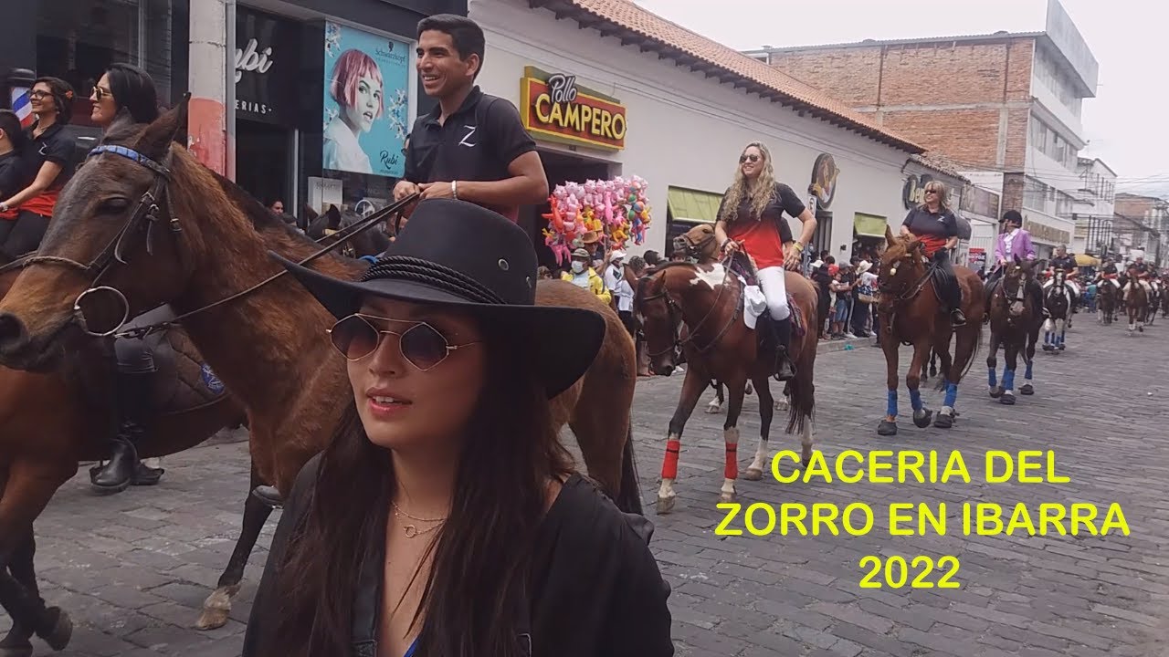 50 AÑOS DE LA CACERIA DEL ZORRO EN IBARRA - DESFILE