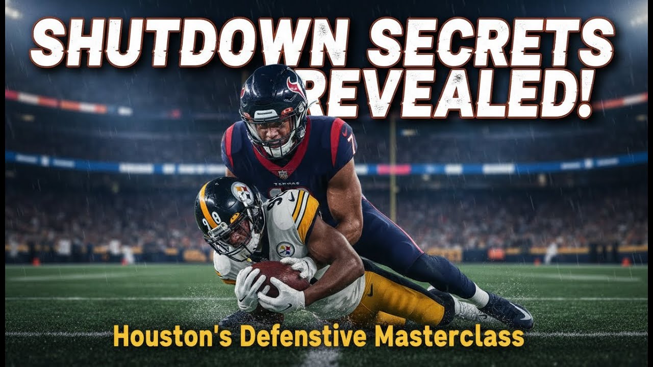 Defensive Masterclass: How Houston Overwhelmed Pittsburgh