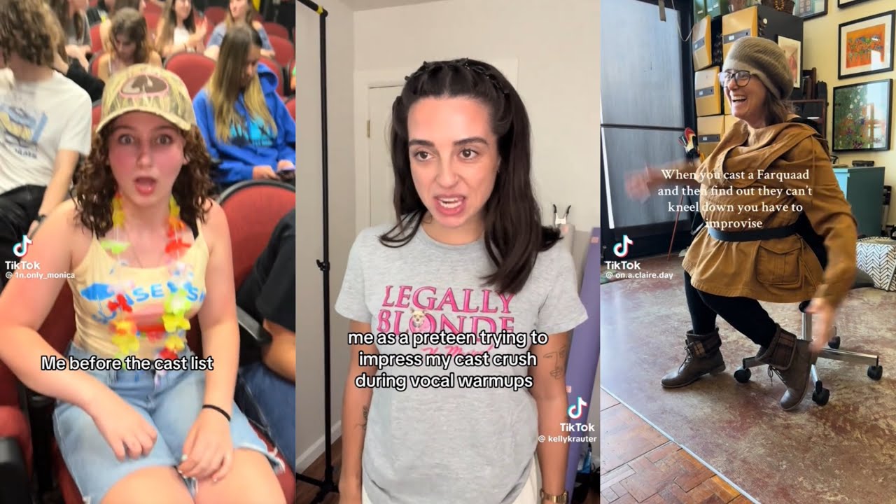 Theater kids TikTok compilation