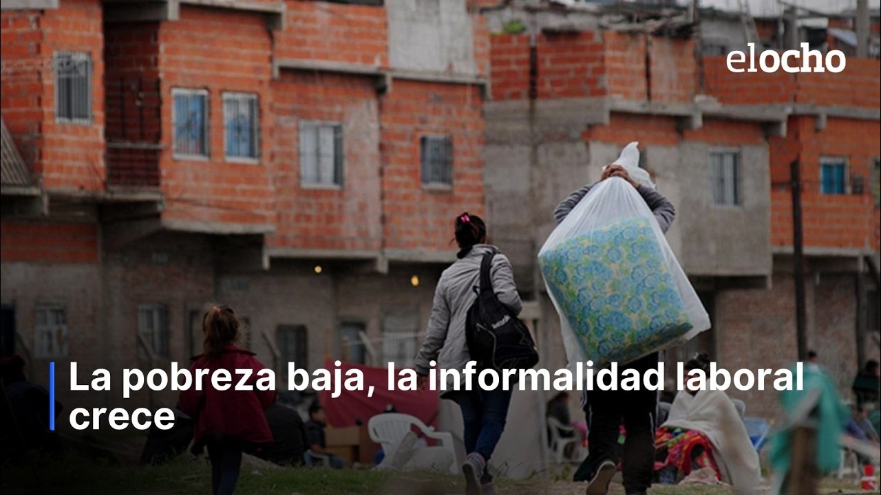 LA POBREZA BAJA, LA INFORMALIDAD LABORAL CRECE