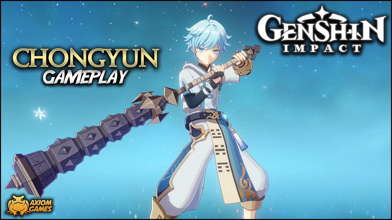 Genshin Impact - Chongyun Gameplay [JPN Dub]