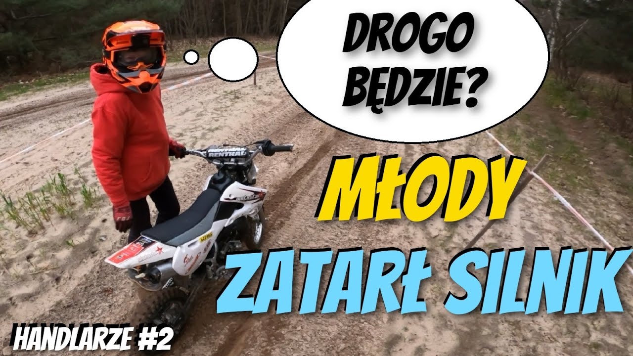 Młody zatarł silnik w Kawasaki po 30 minutach / ANGRY PEOPLE w lesie / Holowanie - Handlarze #2