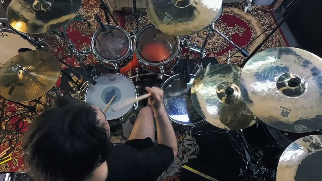 Запись барабанов live
