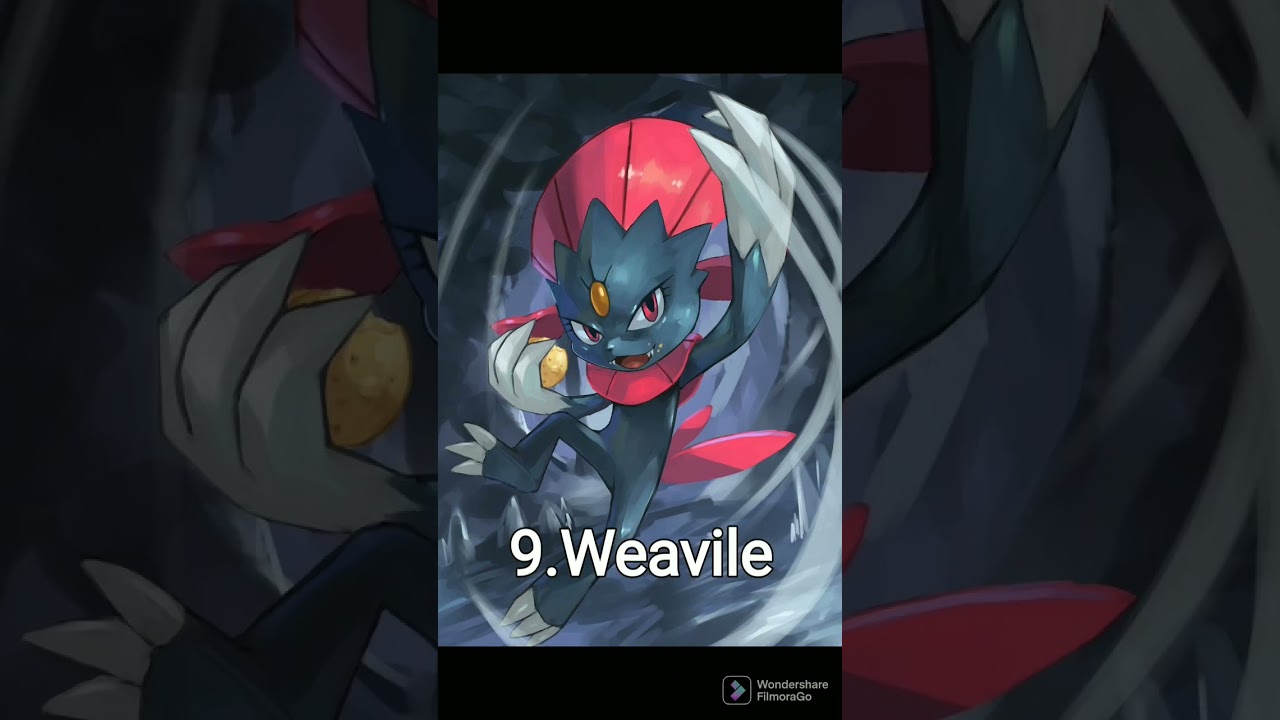 Top 10 ice type pokemon                [NON LEGENDARY]