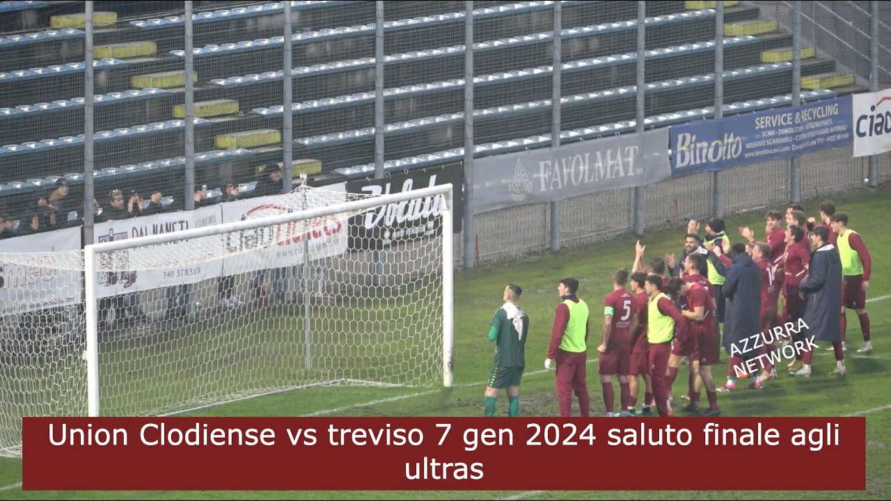 UNION CLODIENSE VINCE CON IL TREVISO UNO A ZERO: SECONDO TEMPO (B)