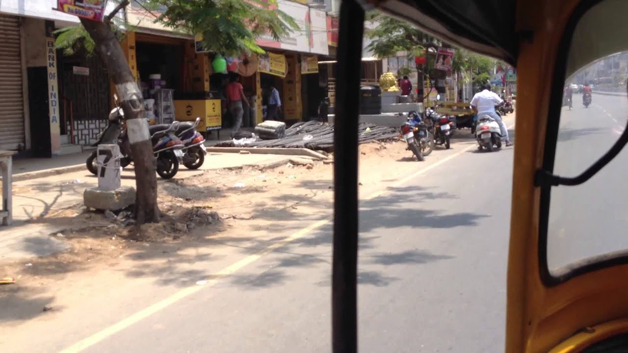 Rickshaw ride in Chennai