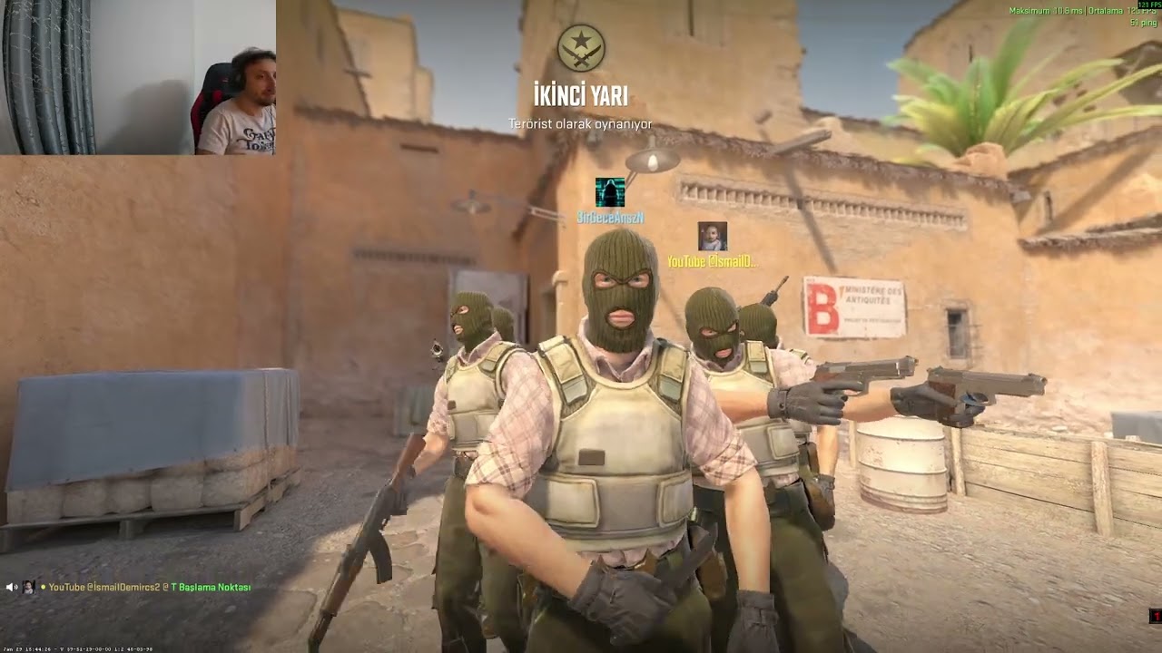 De Dust2 #20 Kill# with NihatBacakoğlu BOLGIA ORUMJACK BirGece | #18 #cs2 #counter #counterstrike #g