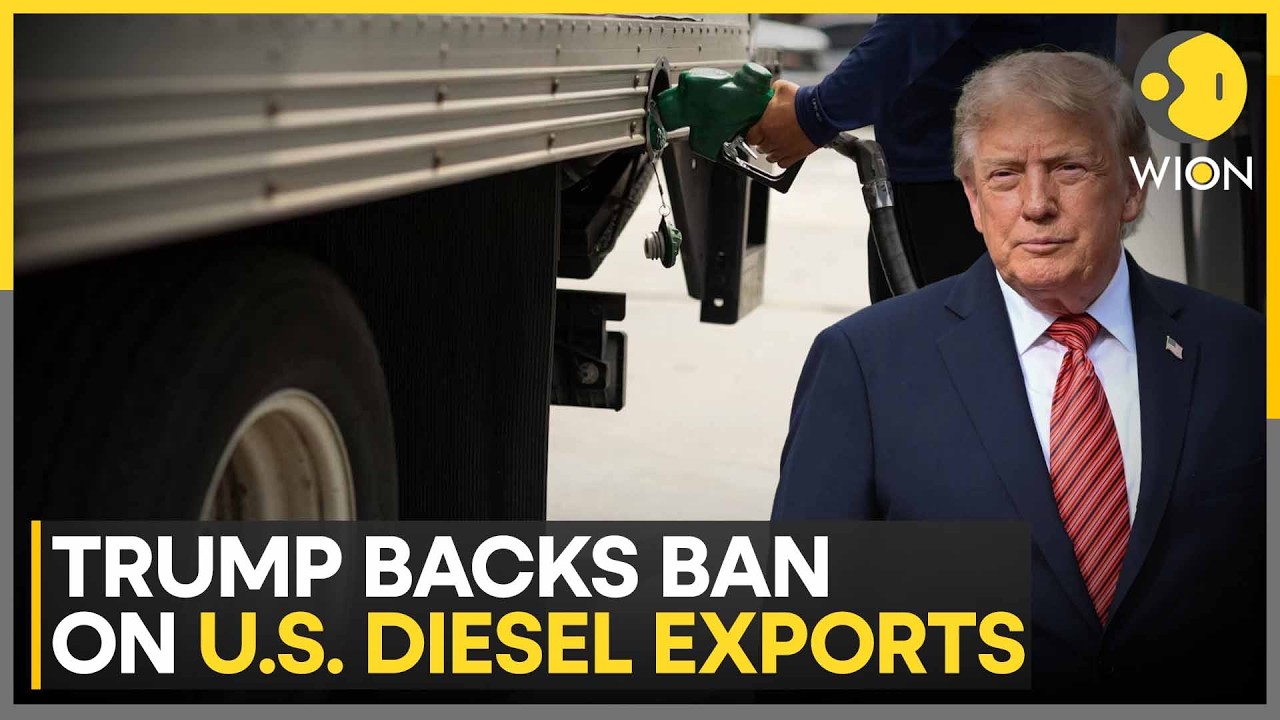 US Diesel Retail Prices Recently Hit A High Of $6.52 A Gallon | WION News